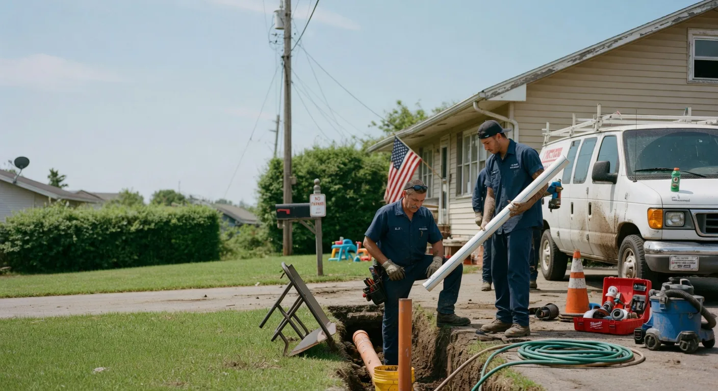 Sewer Line Inspection in Van Buren, IN